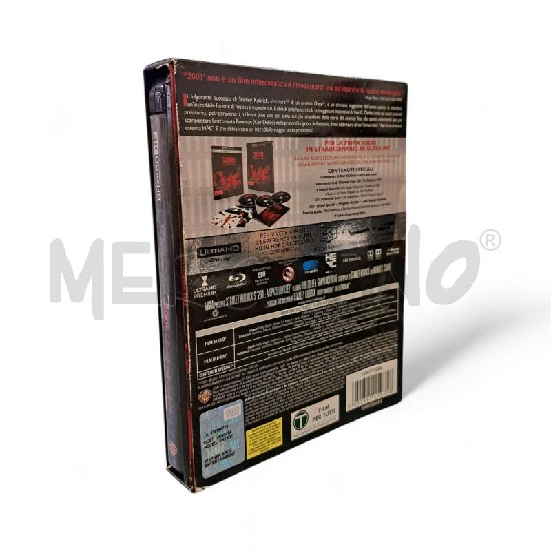 DVD 2001 ODISSEA NELLO SPAZIO 4K ULTRA HD + BLURAY | Mercatino dell'Usato Roma appia 2