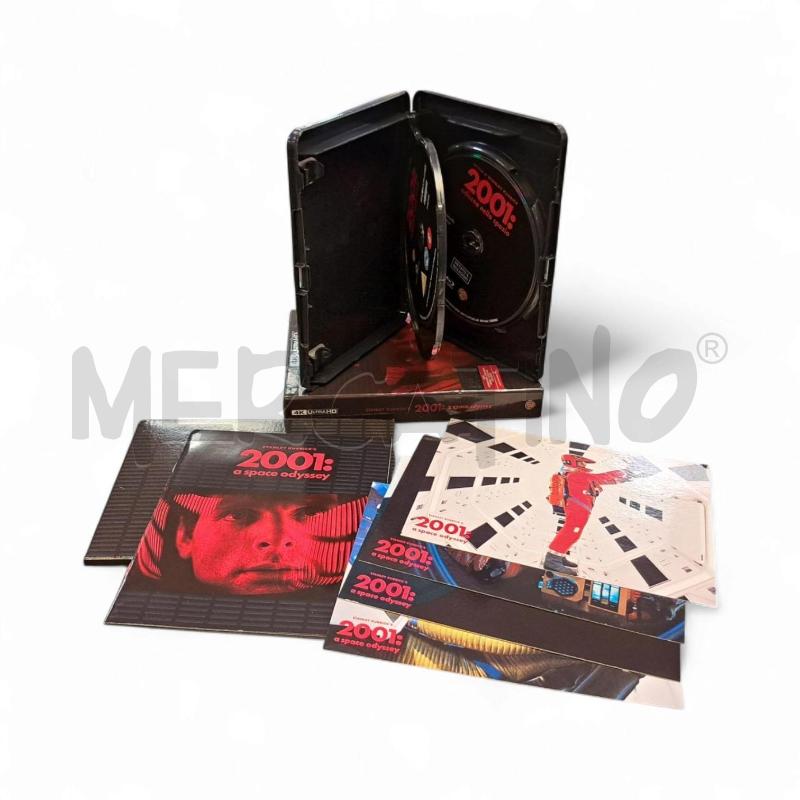 DVD 2001 ODISSEA NELLO SPAZIO 4K ULTRA HD + BLURAY | Mercatino dell'Usato Roma appia 3