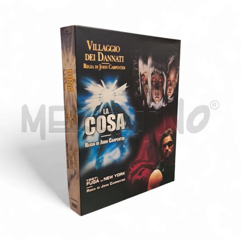 DVD COFANETTO 3 FILM CARPENTER | Mercatino dell'Usato Roma appia 1