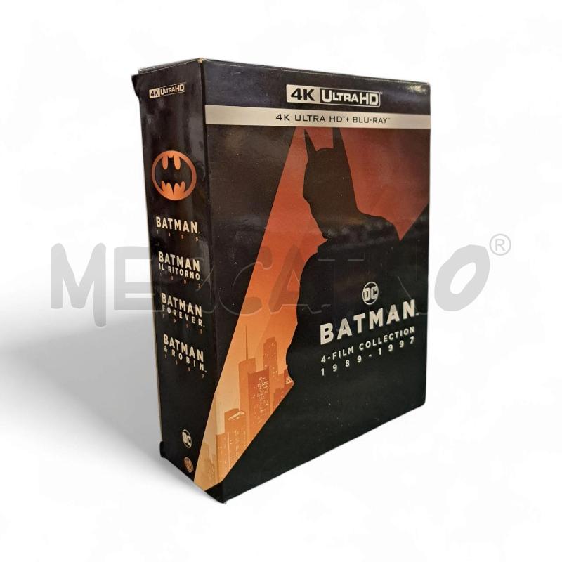 DVD COFANETTO BATMAN 1989-1997 4K ULTRA HD | Mercatino dell'Usato Roma appia 1