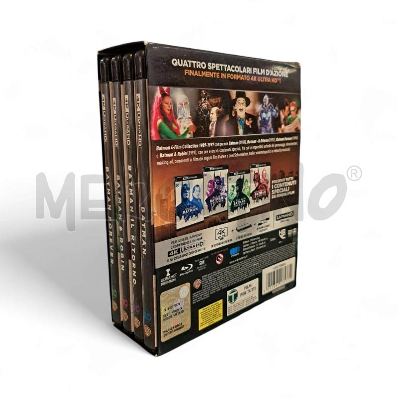 DVD COFANETTO BATMAN 1989-1997 4K ULTRA HD | Mercatino dell'Usato Roma appia 2