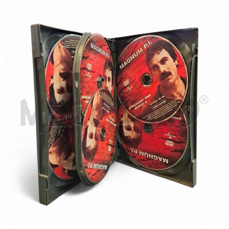 DVD COFANETTO MAGNUM P.I. STAGIONE 3 | Mercatino dell'Usato Roma appia 3