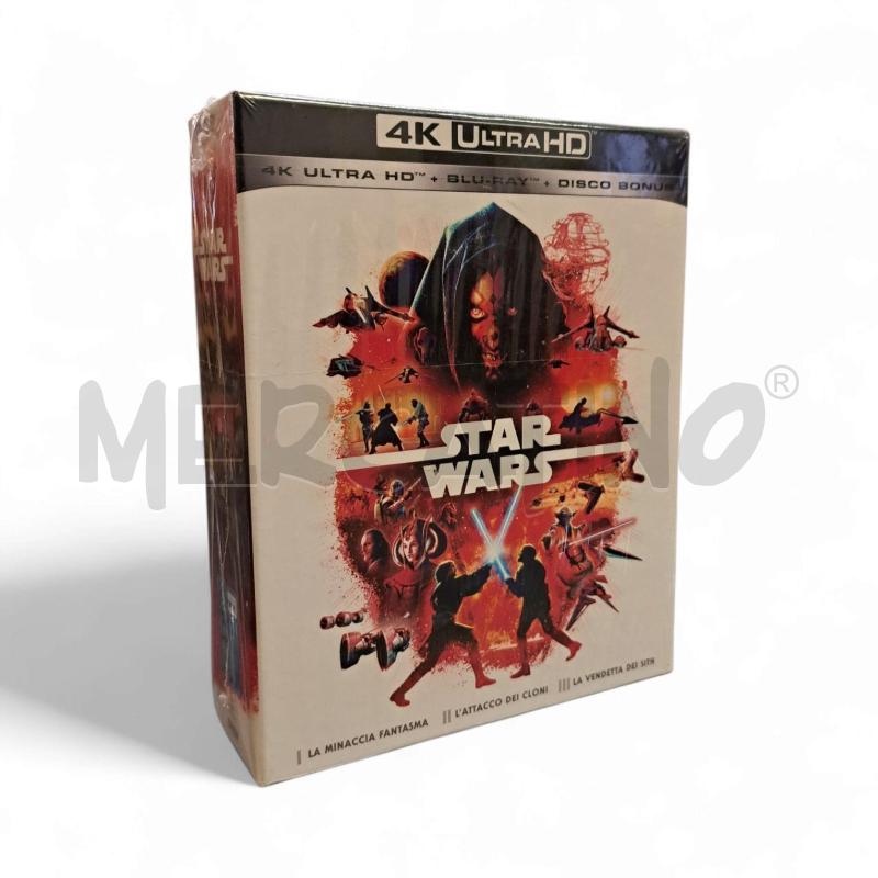 DVD DVD COFANETTO STAR WARS EPISODI 1-3 4K ULTRA HD | Mercatino dell'Usato Roma appia 1