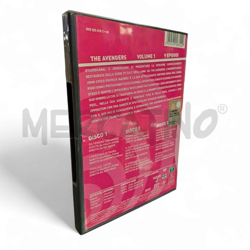 DVD THE AVENGERS AGENTE SPECIALE VOLUME 1 | Mercatino dell'Usato Roma appia 2