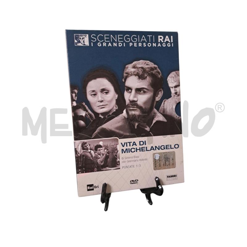DVD VITA DI MICHELANGELO PUNT. 1-3 | Mercatino dell'Usato Roma appia 1