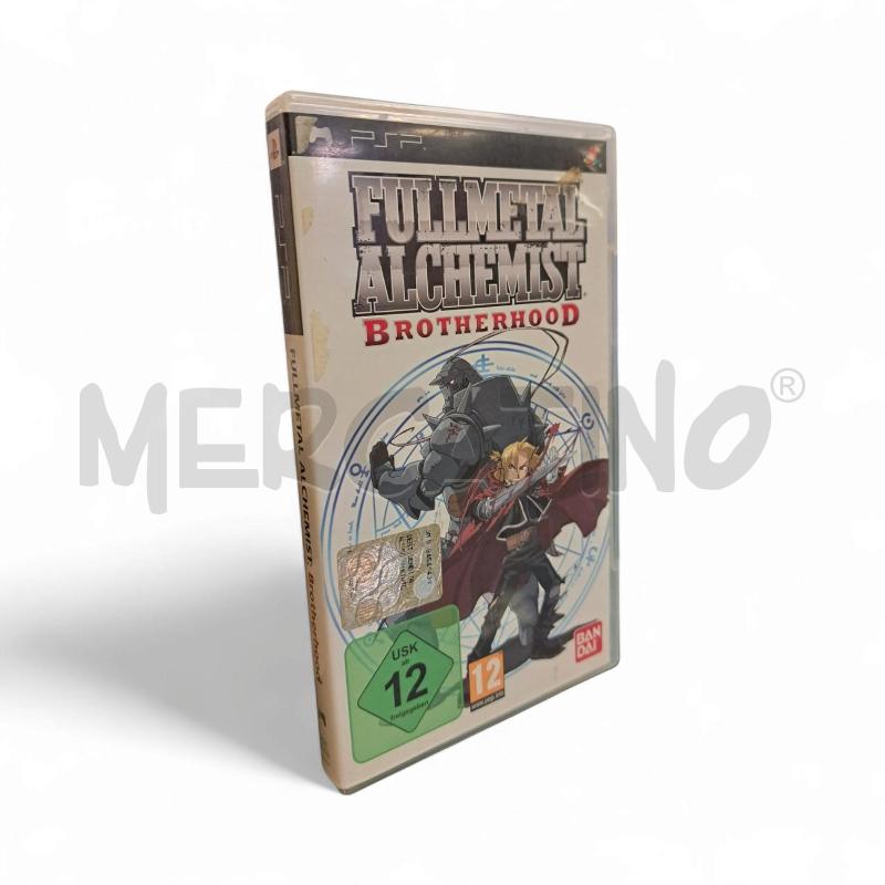 FULL METAL ALCHEMIST BROTHERHOOD PSP | Mercatino dell'Usato Roma appia 1