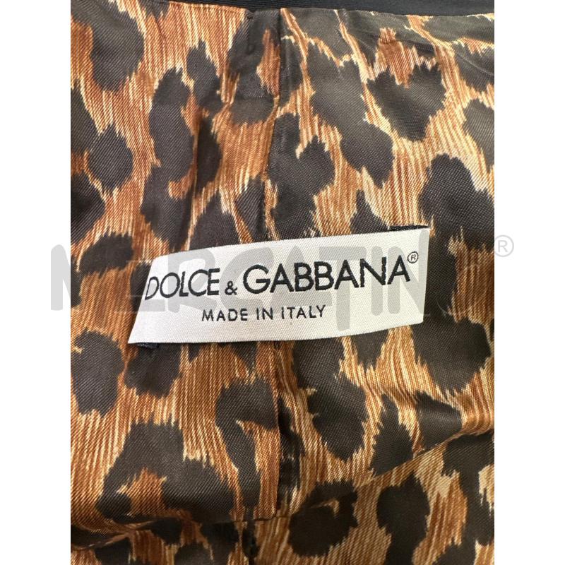 GIACCA DONNA DOLCE & GABBANA NER INT LEOPARDATO | Mercatino dell'Usato Roma appia 3