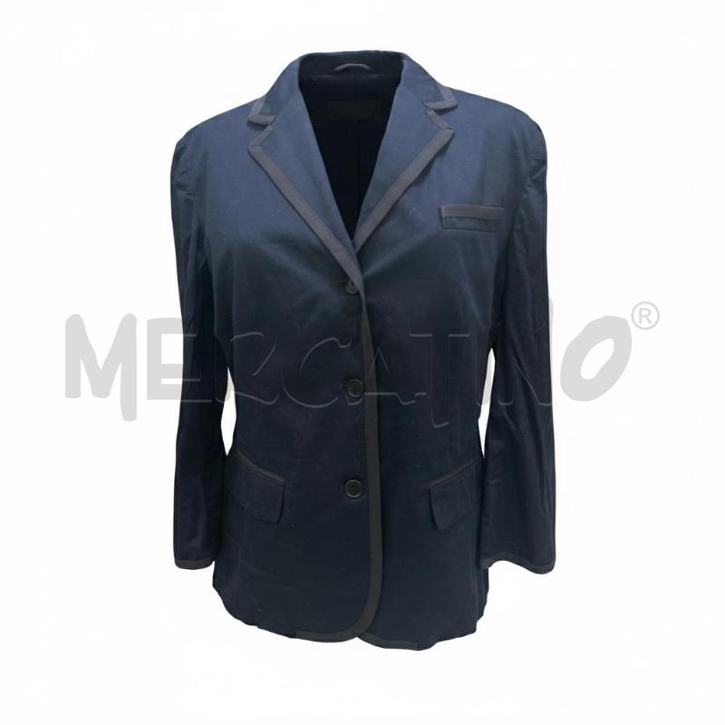 GIACCA DONNA LUISA SPAGNOLI BLU | Mercatino dell'Usato Roma appia 1