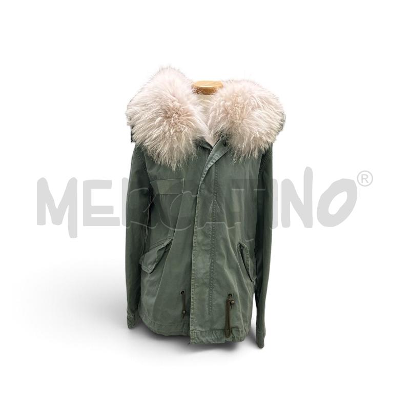 GIACCA DONNA MR&MRS VERDE COLL ROSA INT ARANC  | Mercatino dell'Usato Roma appia 1