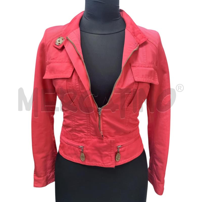 GIACCA DONNA PINKO ROSA SALMONE TASCHE DAVANTI | Mercatino dell'Usato Roma appia 1