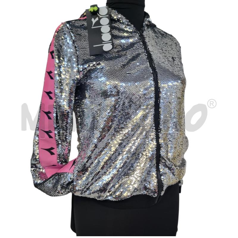 GIUBBINO DONNA DIADORA PAILLETES GRIG NEW BRAND | Mercatino dell'Usato Roma appia 1