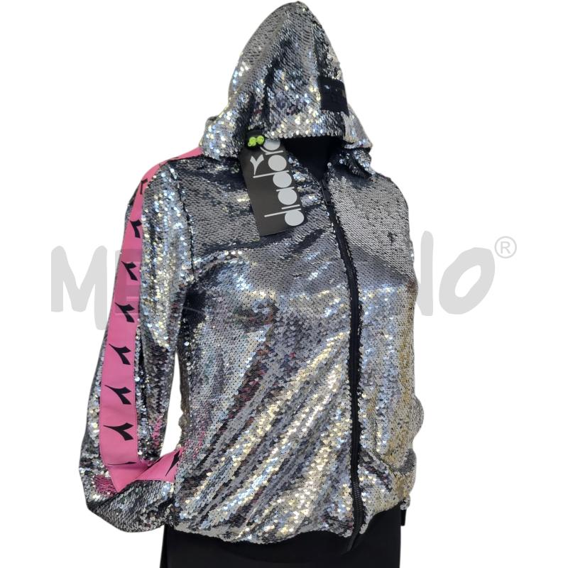 GIUBBINO DONNA DIADORA PAILLETES GRIG NEW BRAND | Mercatino dell'Usato Roma appia 2