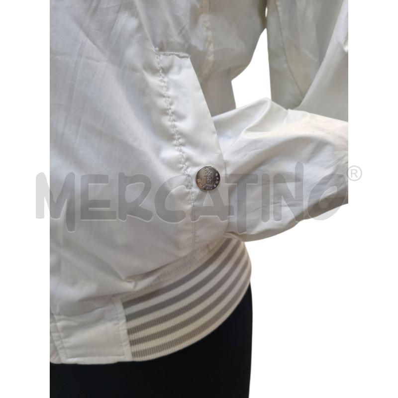 GIUBBINO DONNA REFRIGUE BIANCO INT GRIG | Mercatino dell'Usato Roma appia 2