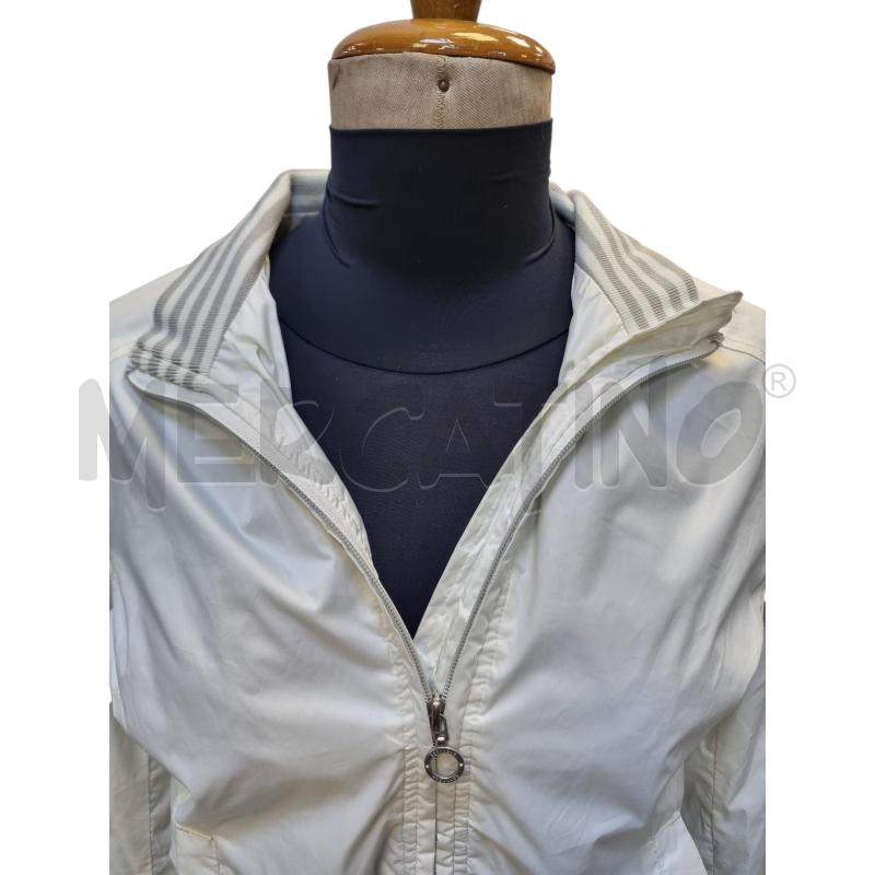 GIUBBINO DONNA REFRIGUE BIANCO INT GRIG | Mercatino dell'Usato Roma appia 4