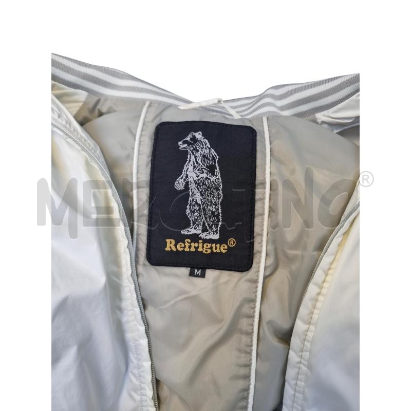 GIUBBINO DONNA REFRIGUE BIANCO INT GRIG | Mercatino dell'Usato Roma appia 5
