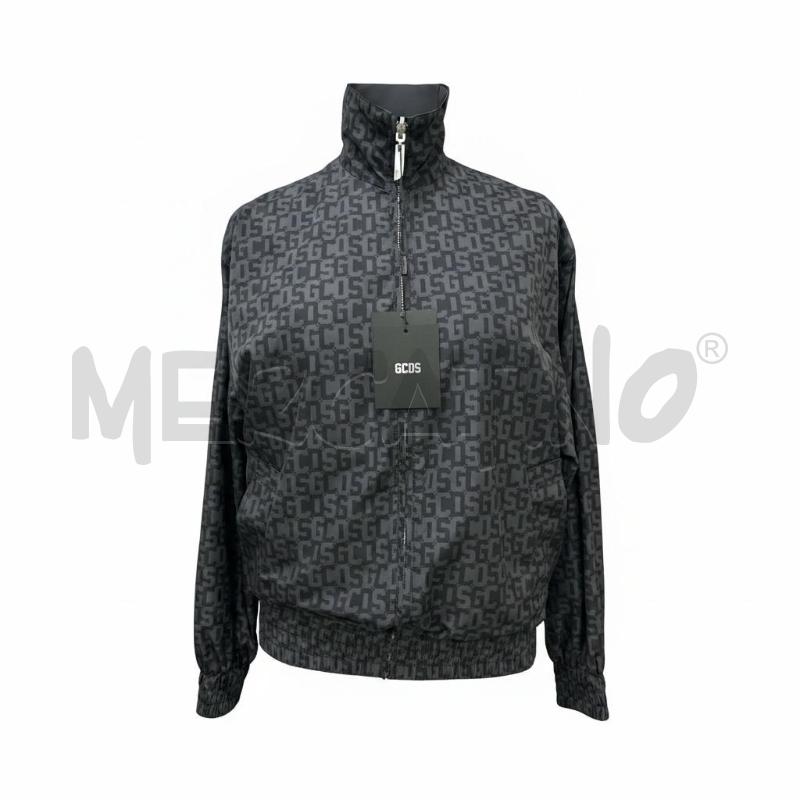 GIUBBINO GCDS GRIG LOGHI DOUBLEFACE NER | Mercatino dell'Usato Roma appia 1