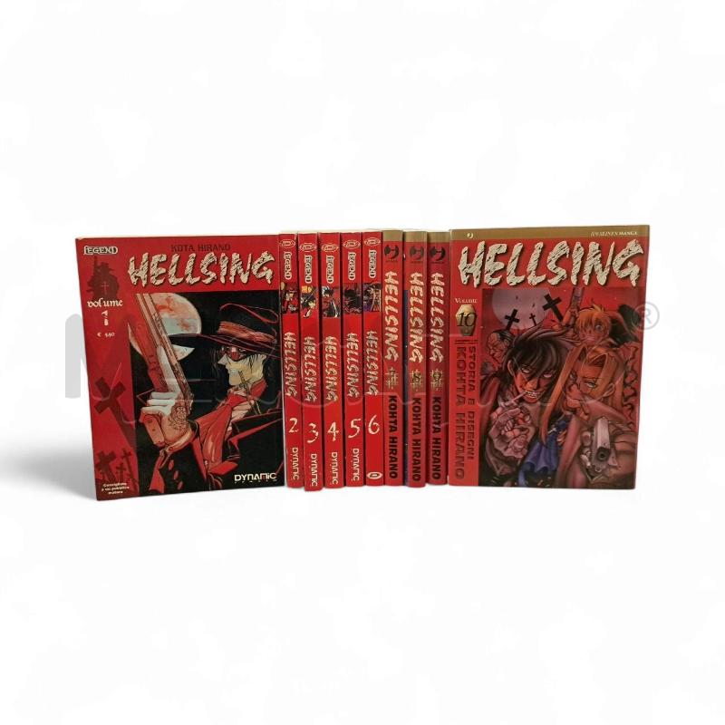 HELLSING COMPLETA MANGA 1/10 | Mercatino dell'Usato Roma appia 1