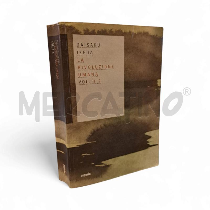 IKEDA LA RIVOLUZIONE UMANA 1-2 ESPERIA | Mercatino dell'Usato Roma appia 1