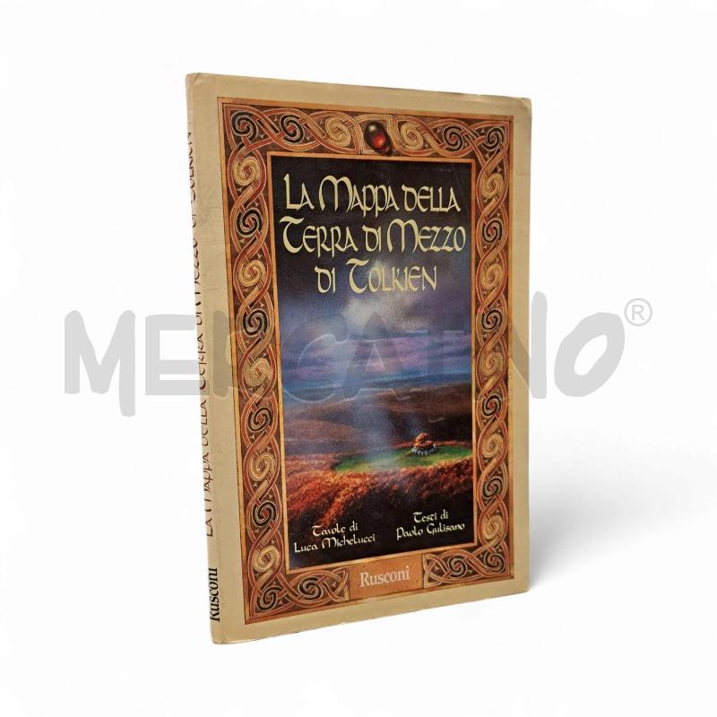 LA MAPPA DELLA TERRA DI MEZZO DI TOLKIEN RUSCONI | Mercatino dell'Usato Roma appia 1
