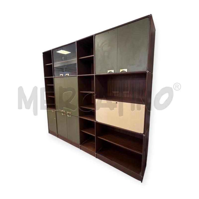 LIBRERIA MODULARE LIVING PIAROTTO 60' | Mercatino dell'Usato Roma appia 2