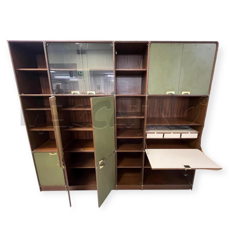 LIBRERIA MODULARE LIVING PIAROTTO 60' | Mercatino dell'Usato Roma appia 4
