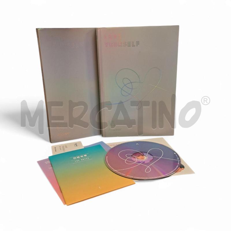 LIBRO + CD BTS LOVE YOURSELF | Mercatino dell'Usato Roma appia 3