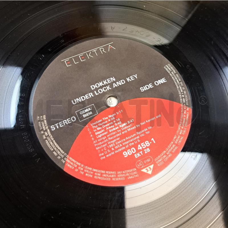 LP DOKKEN UNDER LOCK AND KEY | Mercatino dell'Usato Roma appia 3