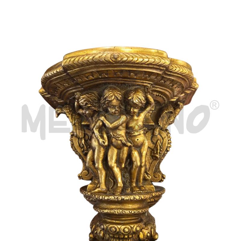 MENSOLA 3 PUTTI DORATA | Mercatino dell'Usato Roma appia 4