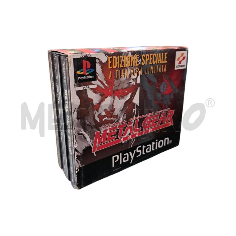 METAL GEAR SOLID PS1 EDIZIONE SPECIALE A TIRATURA LIMITATA  | Mercatino dell'Usato Roma appia 1