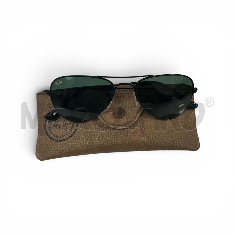 OCCHIALI DONNA RAY-BAN NERI AVIATOR 8800 UV400 | Mercatino dell'Usato Roma appia 1