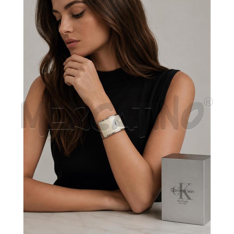 OROLOGIO DA POLSO CALVIN KLEIN K34232 ARG BIANCO | Mercatino dell'Usato Roma appia 2