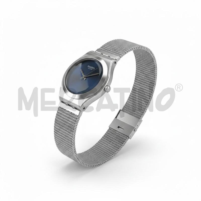 OROLOGIO DA POLSO SWATCH ACC QUADRANTE BLU MAGLIA TP BUL | Mercatino dell'Usato Roma appia 3