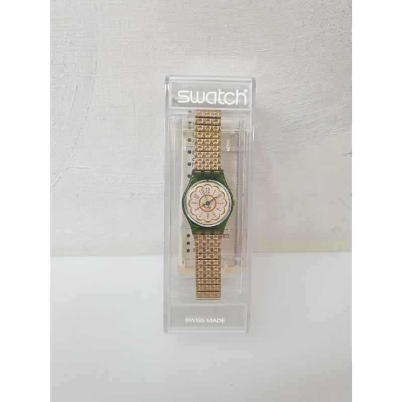 OROLOGIO DA POLSO SWATCH PICCOLO DORATO QUADRANTI VERDE | Mercatino  dell'Usato Roma appia