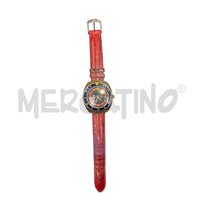 OROLOGIO DA POLSO TISSOT VINTAGE AUTOMATICO BLU DORAT VERDE  | Mercatino dell'Usato Roma appia 3