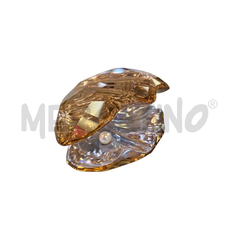 OSTRICA CON CONCHIGLIA SWAROVSKI ARANCIONE | Mercatino dell'Usato Roma appia 1