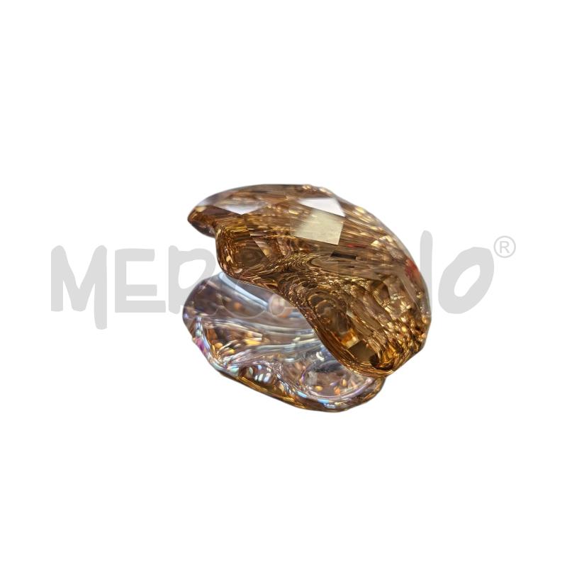 OSTRICA CON CONCHIGLIA SWAROVSKI ARANCIONE | Mercatino dell'Usato Roma appia 2