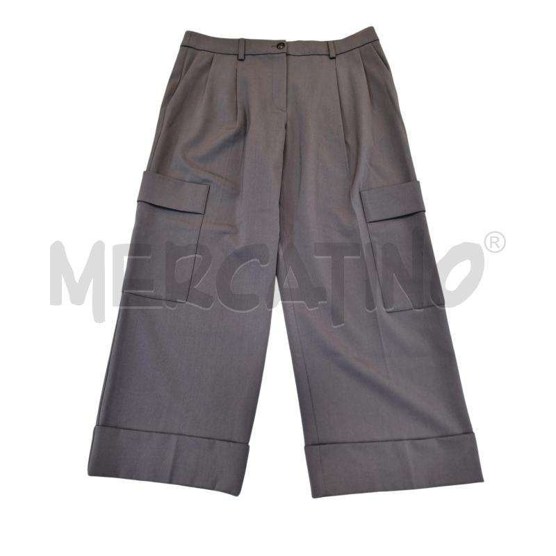 PANTALONE DONNA EMPORIO ARMANI GRIGI TASCHE LATERALE  | Mercatino dell'Usato Roma appia 1