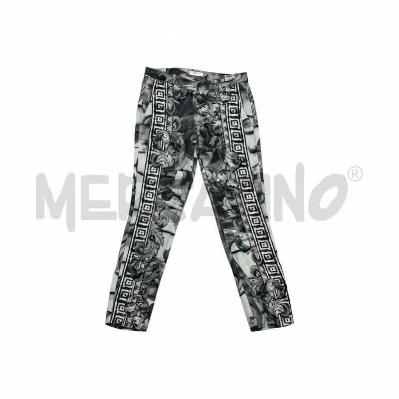 PANTALONE DONNA VERSACE COLLECTION GRIG | Mercatino dell'Usato Roma appia 1