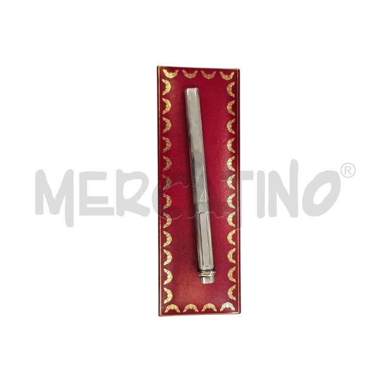 PENNA A SFERA CARTIER ARGENTO | Mercatino dell'Usato Roma appia 2