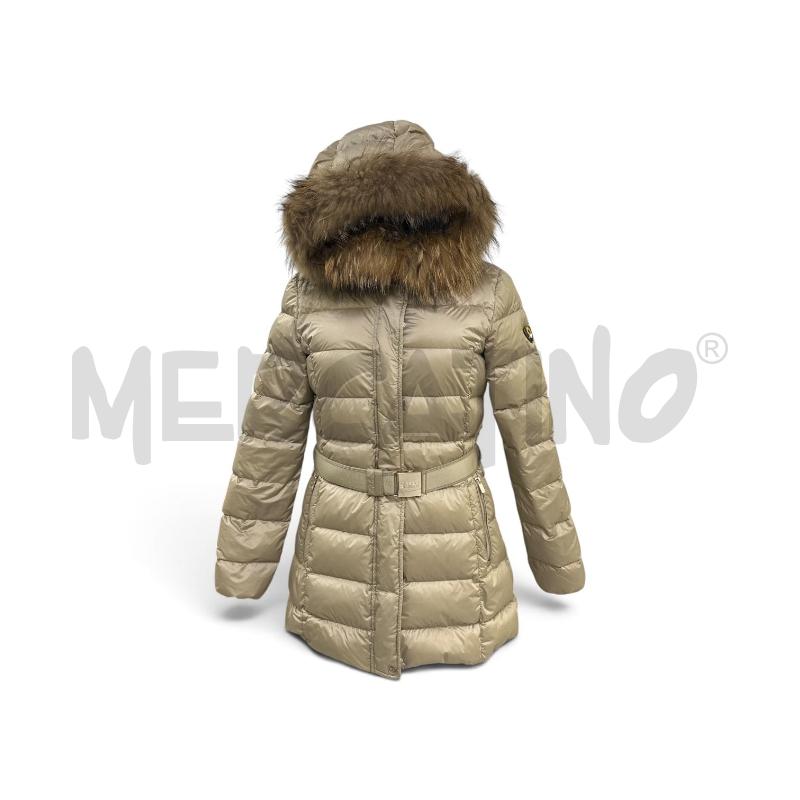 PIUMINO DONNA CIESSE PIUMINI BEIGE CAPPUCCIO   | Mercatino dell'Usato Roma appia 1