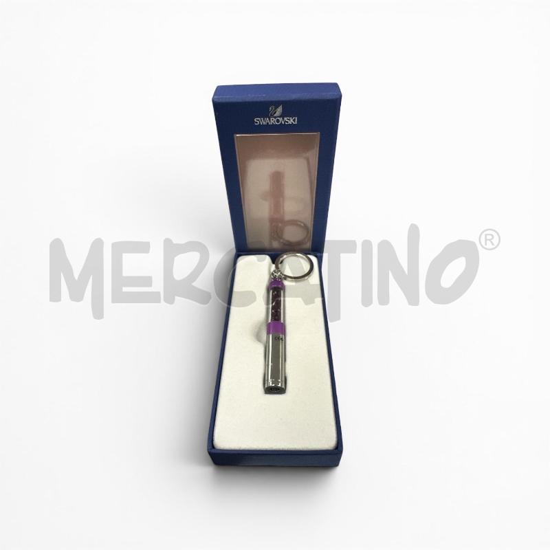 PORTA CHIAVI SWAROVSKI VIOLA TORCIA  | Mercatino dell'Usato Roma appia 1