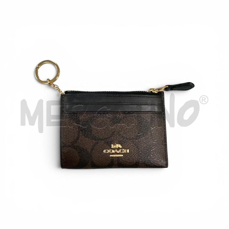 PORTA DOCUMENTI COACH TELA MARR LOGO DOR | Mercatino dell'Usato Roma appia 1