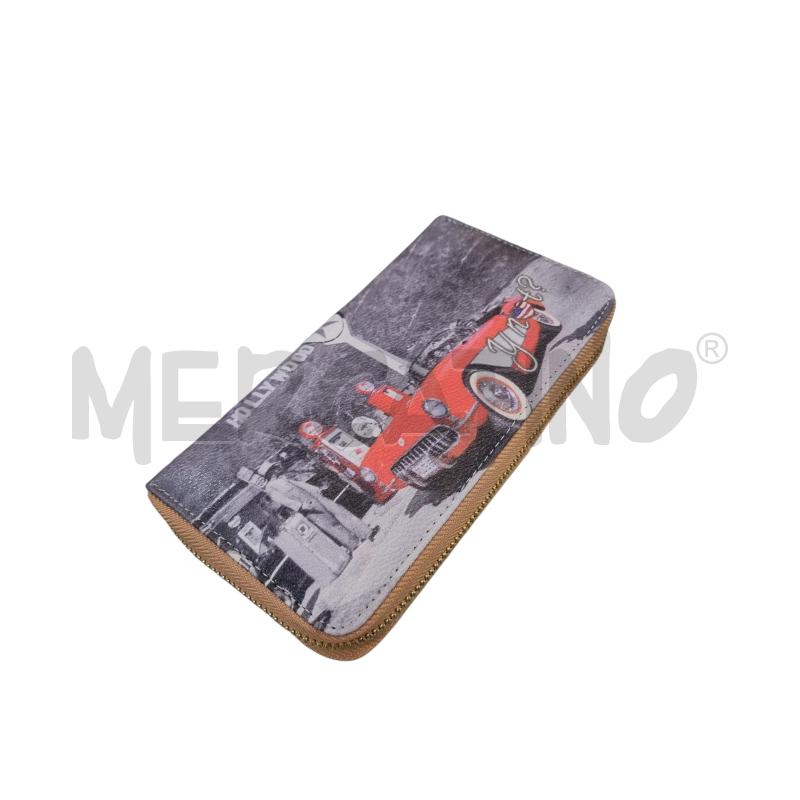 PORTA FOGLIO YNOT GRIG MACCHINA ROSS HOLLYWOOD  | Mercatino dell'Usato Roma appia 1