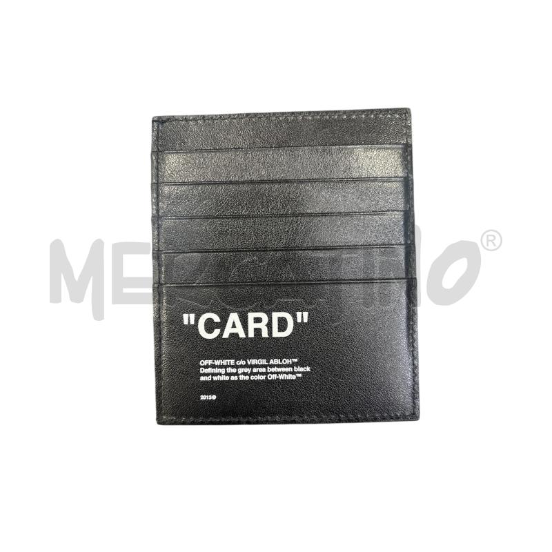 PORTA OFF WHITE NER SCRIT BIANC  | Mercatino dell'Usato Roma appia 1