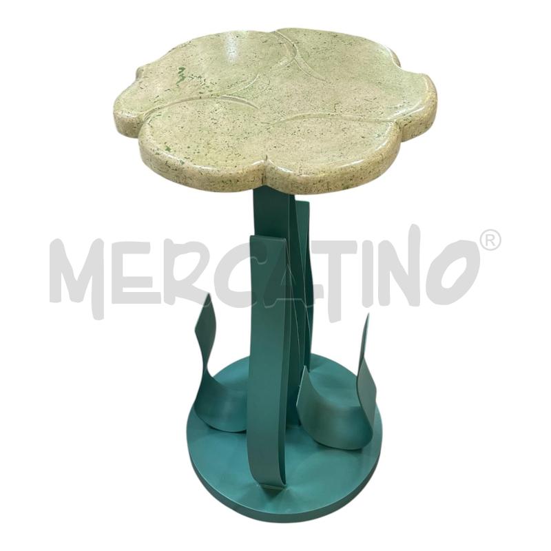 SALOTTINO BIANCO/VERDE 4PZ | Mercatino dell'Usato Roma appia 4