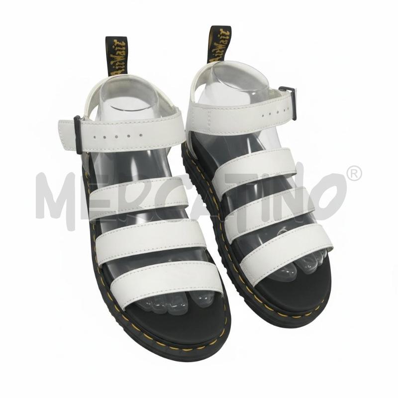 SANDALI DONNA DR MARTENS BIANC NER | Mercatino dell'Usato Roma appia 2