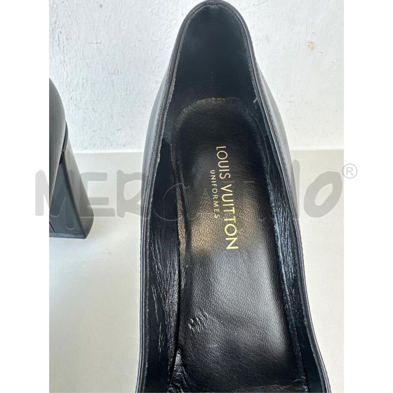 Scarpe donna louis vuitton nere fiocco