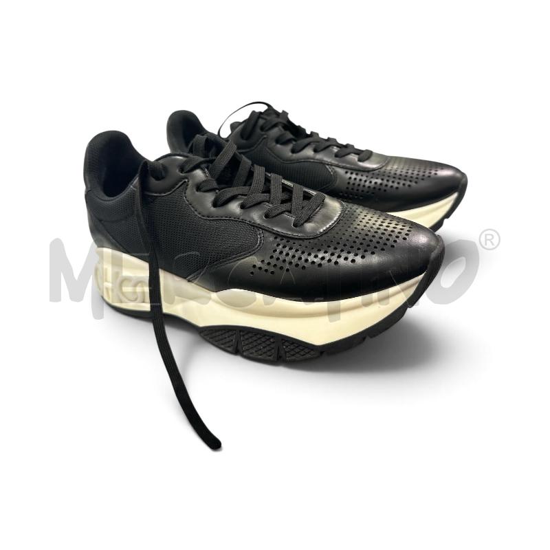 SCARPE JIMMY CHOO RYLIE ONLM BLACK NAPPA NER BIANC | Mercatino dell'Usato Roma appia 2
