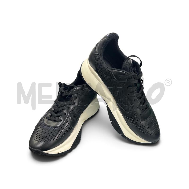 SCARPE JIMMY CHOO RYLIE ONLM BLACK NAPPA NER BIANC | Mercatino dell'Usato Roma appia 3