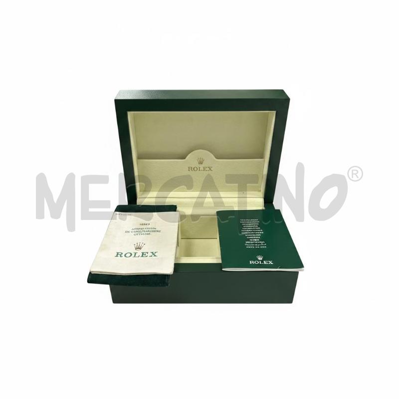 SCATOLA ROLEX VERDE | Mercatino dell'Usato Roma appia 3